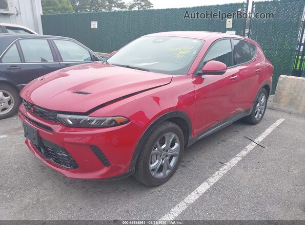 ZACPDFCW4R3A34169 2024 DODGE OTHER Red წინა მარცხენა ხედი სამი მეოთხედიდან