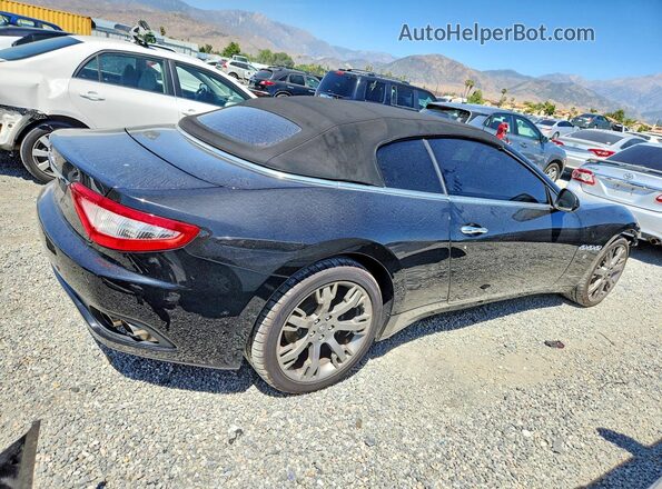 ZAM45MMA8G0163188 2016 MASERATI GRANTURISM Black უკანა მარჯვენა