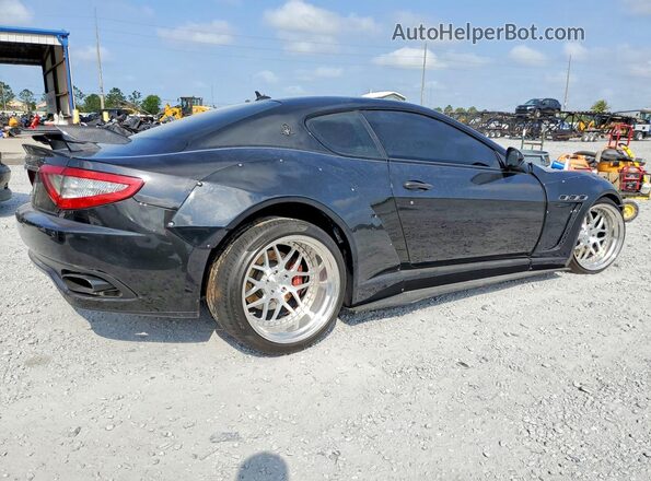 ZAM45VLAXG0176709 2016 MASERATI GRANTURISM Black Задня права чверть