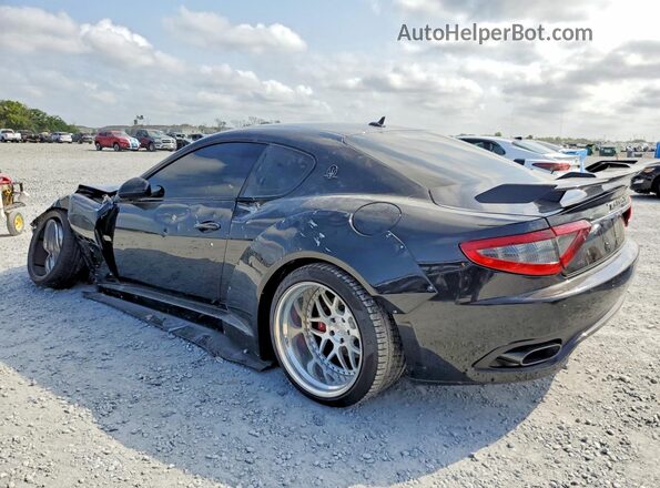 ZAM45VLAXG0176709 2016 MASERATI GRANTURISM Black Задня ліва чверть