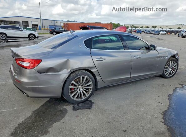 ZAM56RPA7H1197158 2017 MASERATI QUATTROPOR Желто-коричневый Задняя правая четверть
