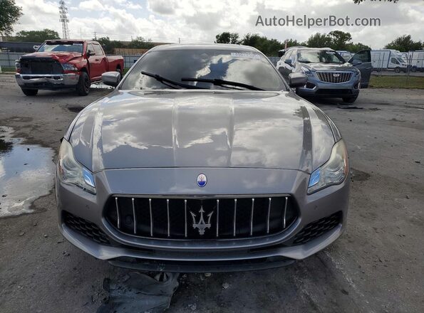 ZAM56RPA7H1197158 2017 MASERATI QUATTROPOR Желто-коричневый Вид спереди