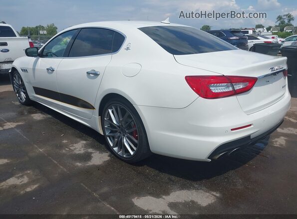 ZAM56RPS8H1226238 2017 MASERATI QUATTROPOR Кремовый Задняя левая четверть