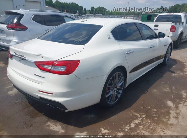 ZAM56RPS8H1226238 2017 MASERATI QUATTROPOR Кремовый Задняя правая четверть