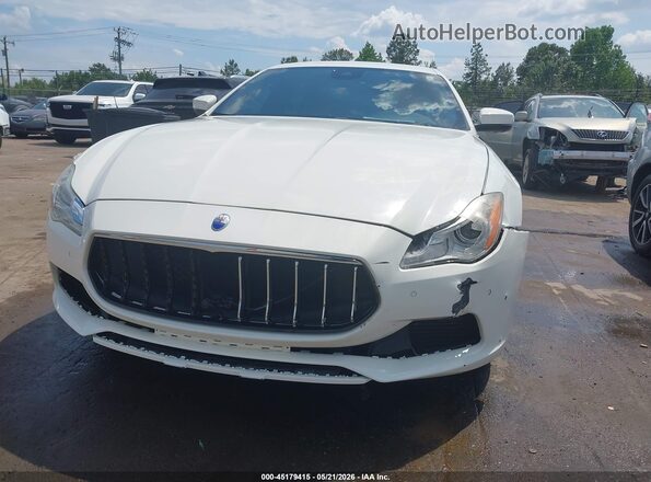 ZAM56RPS8H1226238 2017 MASERATI QUATTROPOR Кремовый Вид щитка приборов