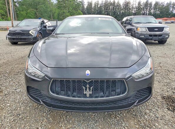 ZAM57RSA0H1213253 2017 MASERATI GHIBLI Black 