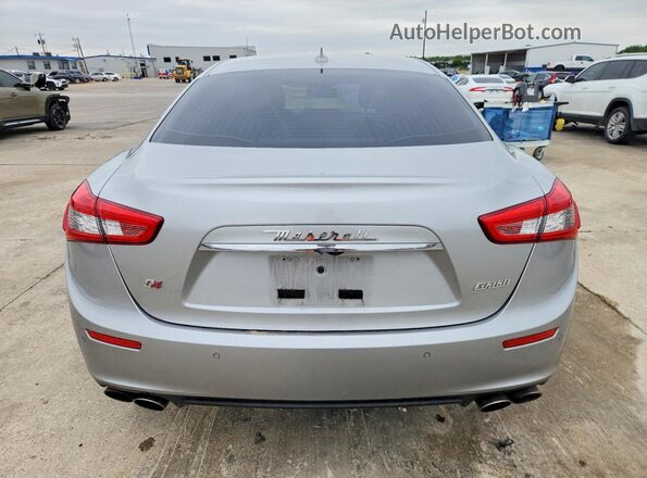 ZAM57RSA1G1181072 2016 MASERATI GHIBLI Silver 