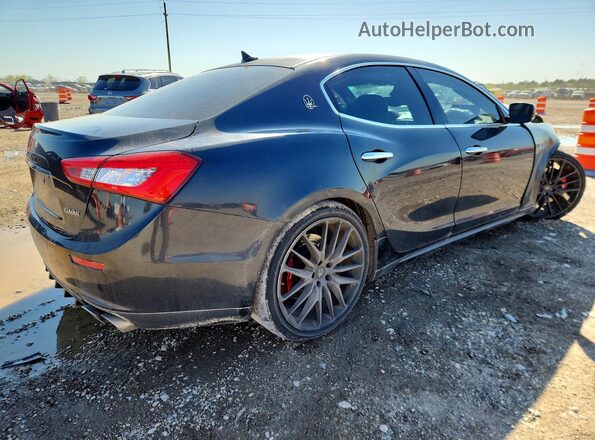 ZAM57RSA3G1185284 2016 MASERATI GHIBLI Black Trasero derecho