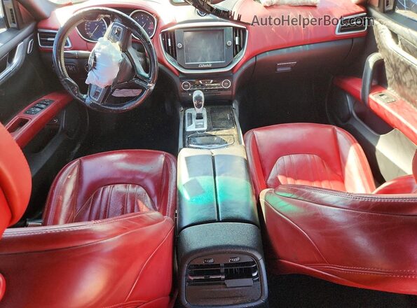 ZAM57RSA3G1185284 2016 MASERATI GHIBLI Black Vista del salpicadero