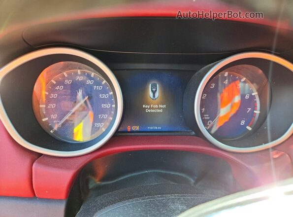ZAM57RSA3G1185284 2016 MASERATI GHIBLI Black Vista del cuadro de instrumentos