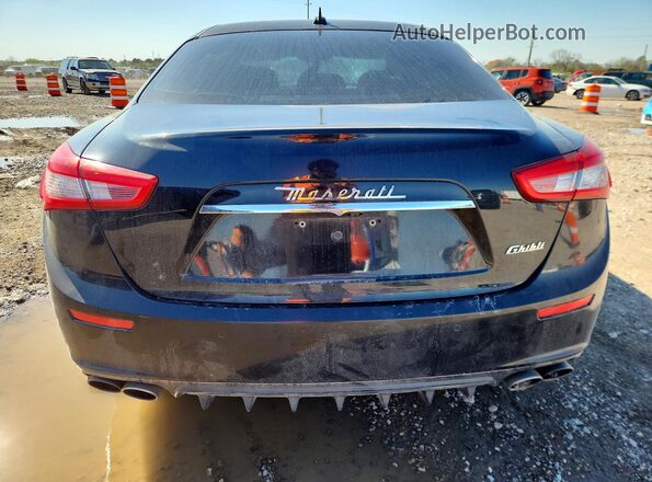ZAM57RSA3G1185284 2016 MASERATI GHIBLI Black Vista trasera