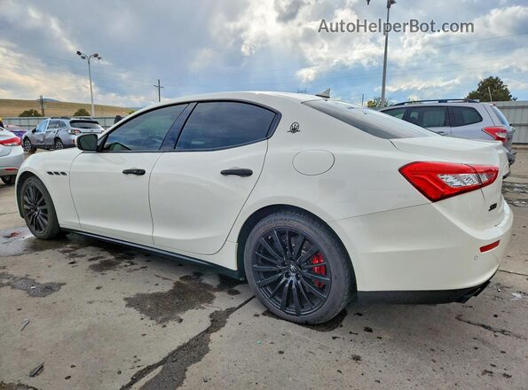 ZAM57RTA0H1227684 2017 MASERATI GHIBLI White უკანა მარცხენა