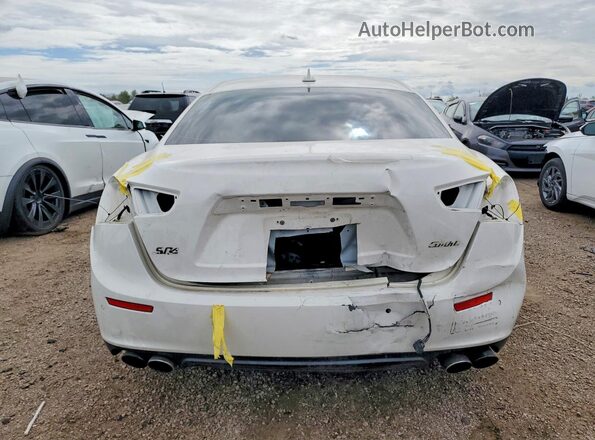 ZAM57RTA1H1231940 2017 MASERATI GHIBLI White 