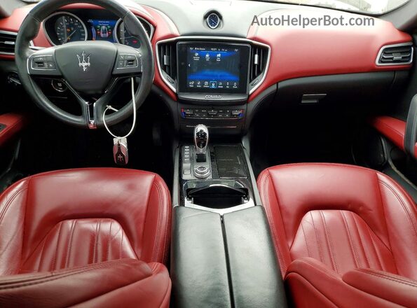 ZAM57RTA1H1231940 2017 MASERATI GHIBLI White 