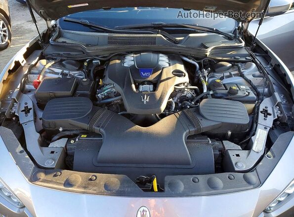 ZAM57RTA4H1242477 2017 MASERATI GHIBLI Gray Սալոնի հետևի տեսք