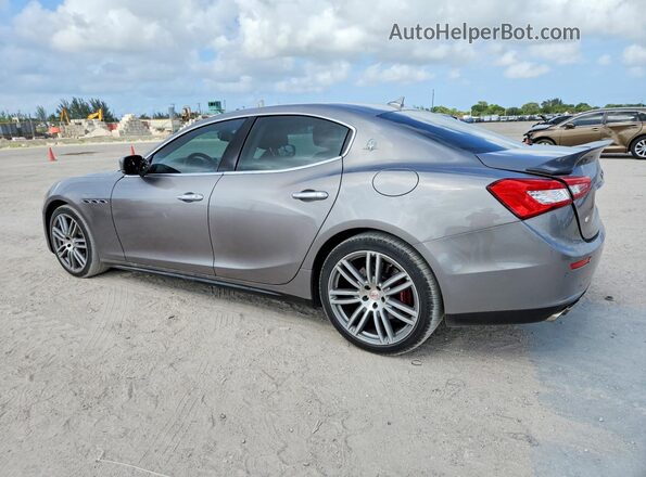 ZAM57RTAXG1189685 2016 MASERATI GHIBLI Gray Tył lewy