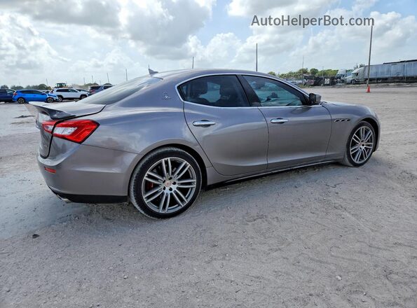 ZAM57RTAXG1189685 2016 MASERATI GHIBLI Gray Tył prawy