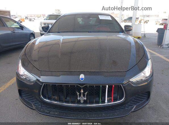 ZAM57RTL1H1240879 2017 MASERATI GHIBLI Black ხელსაწყოთა პანელის ხედი