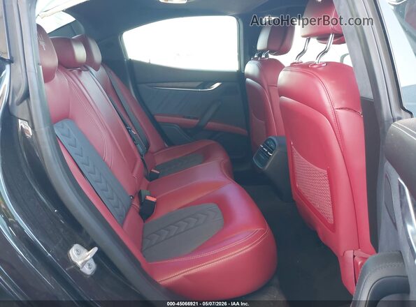 ZAM57RTL1H1240879 2017 MASERATI GHIBLI Black VIN კოდის სტიკერის ხედი