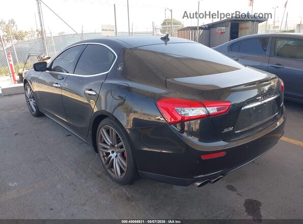 ZAM57RTL1H1240879 2017 MASERATI GHIBLI Black უკანა მარცხენა