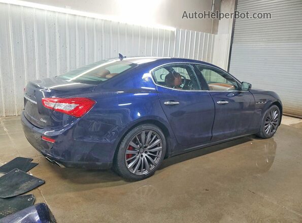 ZAM57RTL3H1233884 2017 MASERATI GHIBLI Blue Հետևի աջ