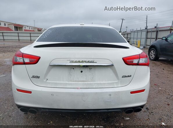 ZAM57RTL6H1219039 2017 MASERATI GHIBLI White 