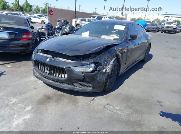 ZAM57XSA0G1176370 2016 MASERATI GHIBLI Black Front left