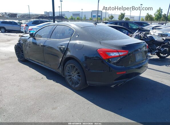 ZAM57XSA0G1176370 2016 MASERATI GHIBLI Black Rear left