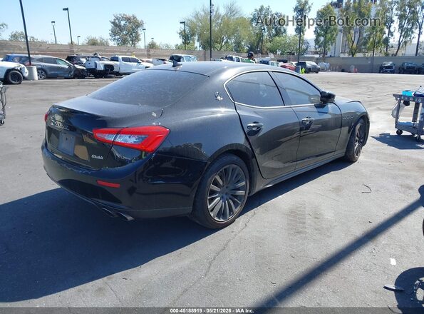 ZAM57XSA0G1176370 2016 MASERATI GHIBLI Black Rear right