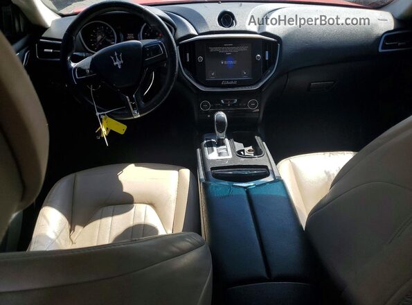 ZAM57XSA1G1183182 2016 MASERATI GHIBLI Two Tone 