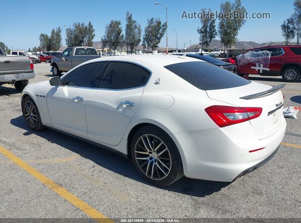 ZAM57XSA3K1316128 2019 MASERATI GHIBLI White Rear left