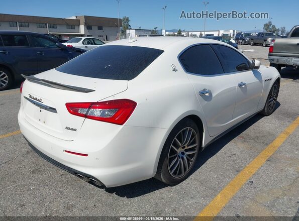 ZAM57XSA3K1316128 2019 MASERATI GHIBLI White Rear right