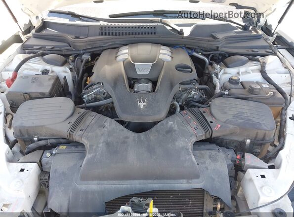 ZAM57XSA3K1316128 2019 MASERATI GHIBLI White Rear view