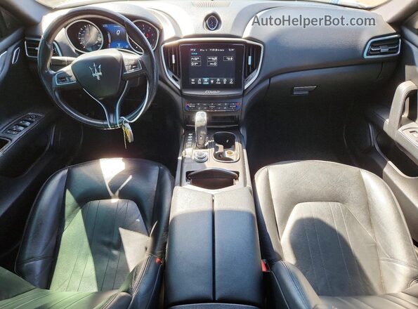 ZAM57XSA3L1344464 2020 MASERATI GHIBLI White Dashboard view
