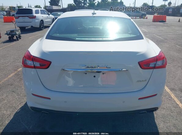 ZAM57XSA3L1349826 2020 MASERATI GHIBLI White 