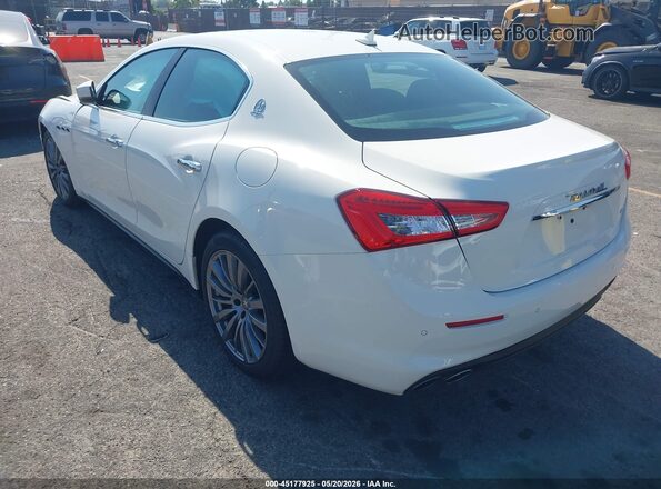 ZAM57XSA3L1349826 2020 MASERATI GHIBLI White Rear left