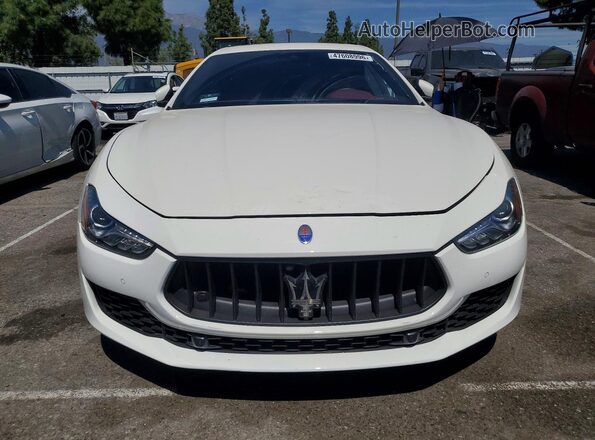 ZAM57XSA3L1355674 2020 MASERATI GHIBLI White 
