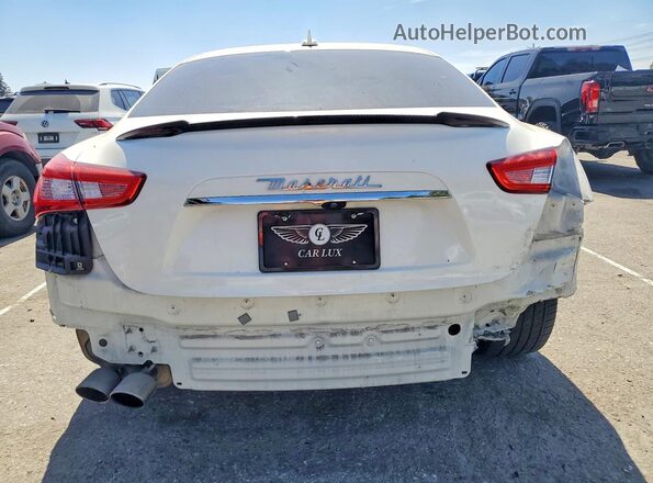 ZAM57XSA3L1355674 2020 MASERATI GHIBLI White 