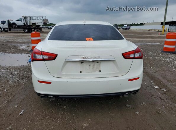 ZAM57XSA4G1172435 2016 MASERATI GHIBLI White 