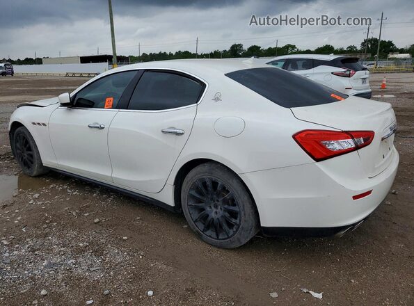 ZAM57XSA4G1172435 2016 MASERATI GHIBLI White 