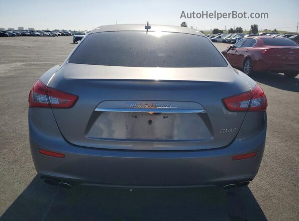 ZAM57XSA4G1175013 2016 MASERATI GHIBLI Gray 