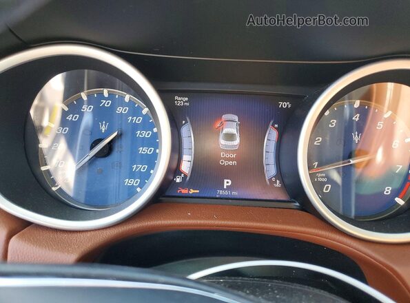 ZAM57XSA4G1175013 2016 MASERATI GHIBLI Gray 
