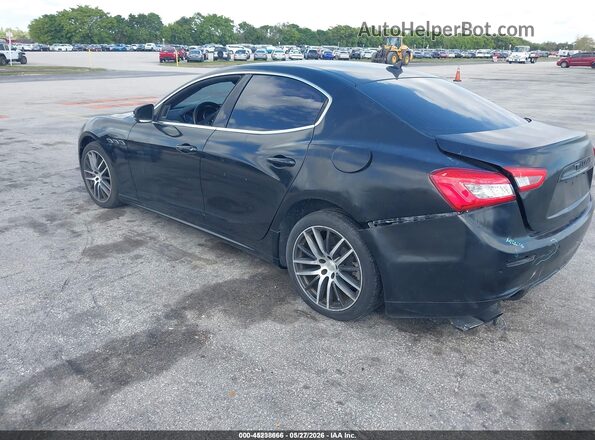 ZAM57XSA5H1206058 2017 MASERATI GHIBLI Black Rear left