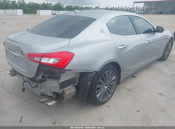 ZAM57XSA6J1300522 2018 MASERATI GHIBLI Gray Հետևի աջ