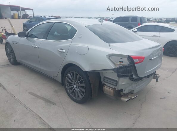 ZAM57XSA6J1300522 2018 MASERATI GHIBLI Gray Հետևի ձախ