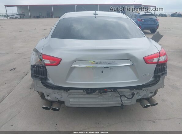 ZAM57XSA6J1300522 2018 MASERATI GHIBLI Gray Դիմացի տեսք