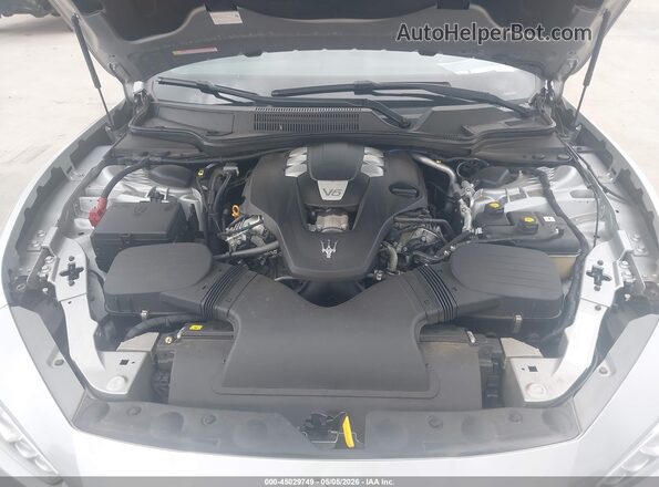 ZAM57XSA6J1300522 2018 MASERATI GHIBLI Gray Հետևի տեսք