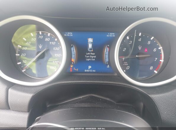 ZAM57XSA6J1300522 2018 MASERATI GHIBLI Gray 