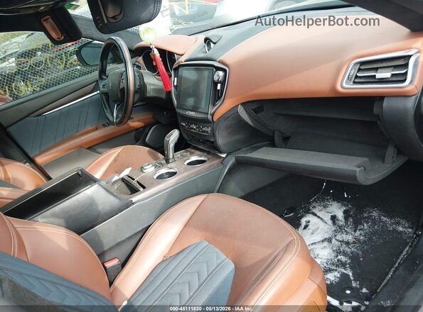 ZAM57XSL3K1339619 2019 MASERATI GHIBLI Blue Front interior view