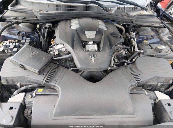 ZAM57XSL3K1339619 2019 MASERATI GHIBLI Blue Rear view